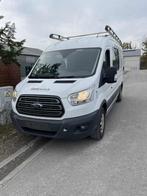 ford transit double cabine, 4 cilinders, Wit, 6 zetels, Particulier