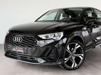Audi Q3 SPORTBACK2.0TDi S-LINE*COCKPIT*GPS*CUIR*CAMERA*PDC, Autos, Cuir, Achat, Noir, 5 portes