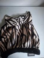 Vliegenmasker zebra print, Dieren en Toebehoren, Ophalen of Verzenden, Zo goed als nieuw