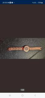 Rosé uurwerk met straa steentjes, Nieuw!!!, Ophalen of Verzenden, Nieuw, Met strass
