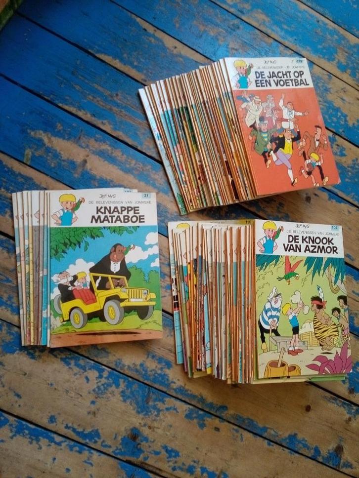 Jommeke strips, stripverhalen, comics, Boeken, Stripverhalen, Gelezen, Meerdere stripboeken, Ophalen of Verzenden