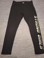 Warme (dans)legging zwart maat 134, Kinderen en Baby's, Kinderkleding | Maat 134, Broek, Gebruikt, C&A, Meisje
