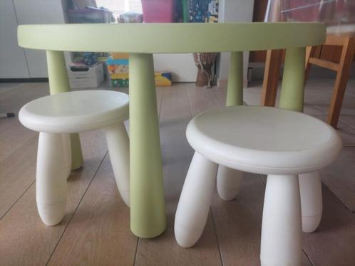 kindertafel met krukjes mammut ikea, Kinderen en Baby's, Speelgoed | Babyspeelgoed, Gebruikt, Overige typen, Ophalen