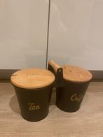 Mooie grote koffie voorraadpot, Huis en Inrichting, Keuken | Keukenbenodigdheden, Ophalen, Zo goed als nieuw