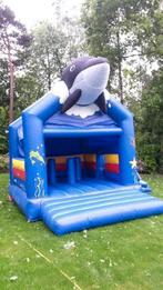 springkasteel orca, Ophalen, Gebruikt