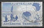 Australie Antarctica 1957 - Yvert 1 - Verkenning (ST), Postzegels en Munten, Postzegels | Oceanië, Verzenden, Gestempeld