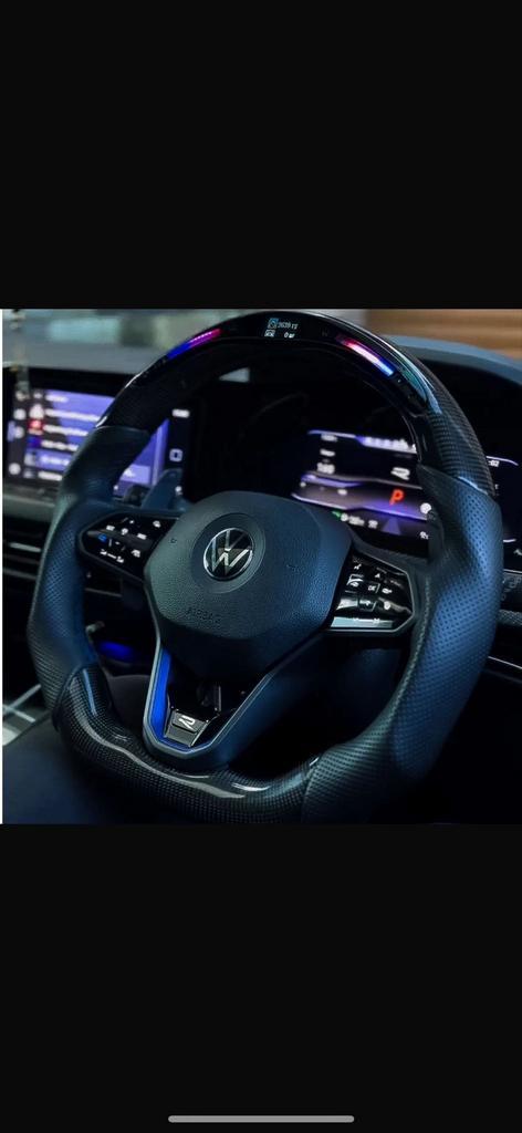Custom Volkswagen R/GTD/GTI Stuur (Fabrieksnieuw), Auto-onderdelen, Besturing, Audi, BMW, Mercedes-Benz, Volkswagen, Nieuw, Ophalen of Verzenden