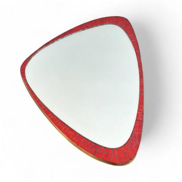 Mid Century design mozaïek spiegel, Berthold Müller, 1950s beschikbaar voor biedingen
