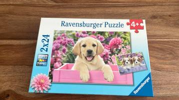 Ravensburger 2x24 puzzels beschikbaar voor biedingen