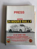 dikke persmap 24 uren Ieper 1988 ! rally a.c. targa florio, Verzamelen, Ophalen of Verzenden, Auto's