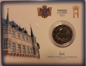 Luxemburg coincard 2025 - 25 jaar GH Henri beschikbaar voor biedingen