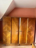 Antieken kleerkast, Huis en Inrichting, Kasten | Kleerkasten, Ophalen, 200 cm of meer, 150 tot 200 cm, Met hangruimte