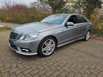 MERCEDES E200 CDI✅AMG-SET✅AUTOVERSNELLINGSBAK👍GPS🌍LEER🐮, Auto's, Zwart, 4 cilinders, Lederen bekleding, Leder