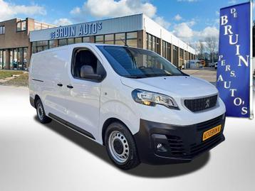 Peugeot Expert 2.0 BlueHDI L3 123 Pk Long Pro Airco Cruise c, Auto's, Bestelwagens en Lichte vracht, Wit, 5 deurs, Te koop, Peugeot