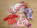 Babyborn pop met draagzitje, Ophalen of Verzenden, Zo goed als nieuw, Babypop