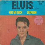 45T: Elvis Presley: Kiss me quick  Rock, Rock en Metal, Gebruikt, Ophalen of Verzenden, 7 inch