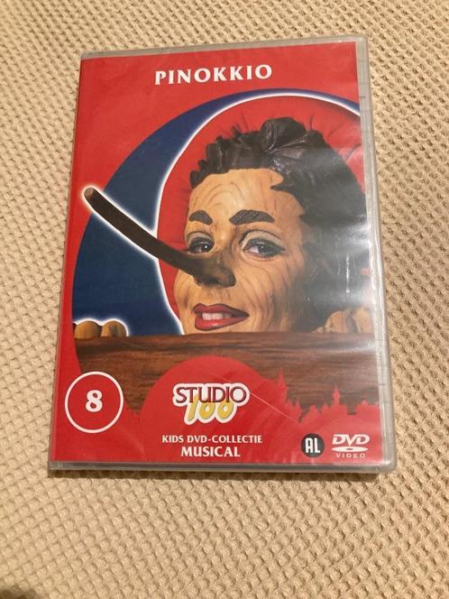 Pinokkio Kids DVD collectie musical studio 100 Nieuw Sealed, Cd's en Dvd's, Dvd's | Kinderen en Jeugd, Nieuw in verpakking, Tv fictie