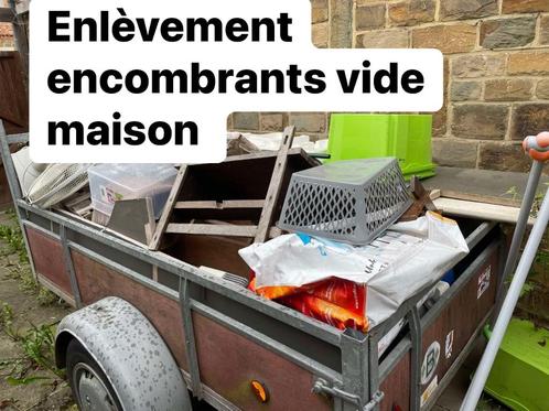 Vide maison vide grenier cave enlèvement encombrants, Diensten en Vakmensen, Verhuizers en Opslag