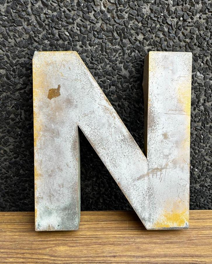 Vintage reclameletters, gevelletters, Verzamelen, Merken en Reclamevoorwerpen, Gebruikt, Reclamebord, Verzenden