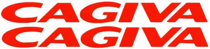Cagiva sticker set #10, Motoren, Accessoires | Stickers, Verzenden