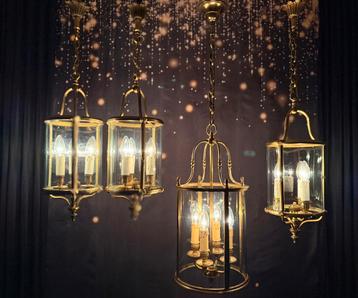 Antieke & oude Hallampen - Lantaarns beschikbaar voor biedingen