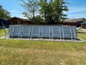 Opbouwzwembad 7meter x 3meter beschikbaar voor biedingen