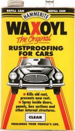 Waxoyl Anti roest - Blank of Zwart- Blik of Spuitbus, Auto-onderdelen, Klein materiaal, Nieuw, Oldtimer onderdelen, Ophalen of Verzenden