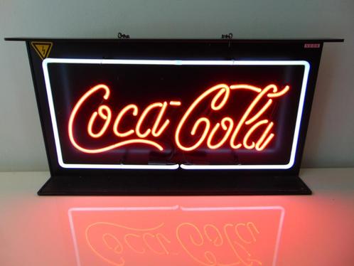 Mooie Coca Cola neon reclame, Verzamelen, Merken en Reclamevoorwerpen, Gebruikt, Lichtbak of (neon) lamp, Ophalen