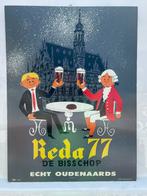 Bieren de bisschop oudenaarde  reclamebord, Ophalen of Verzenden, Zo goed als nieuw, Reclamebord