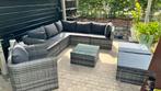 Loungeset wicker grijs, Tuin en Terras, Ophalen, Loungeset, Wicker, 8 zitplaatsen