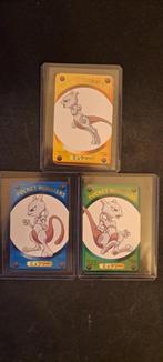 Zeldzame Vintage Japanse Pokémon "Kids TV Pocket Monsters DX, Ophalen of Verzenden, Zo goed als nieuw, Meerdere kaarten, Foil