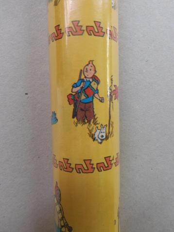 Kuifje - Geschenkpapier - 2m x 0,70 - Hergé - jaren 80 ? beschikbaar voor biedingen
