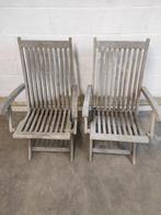 2 chaises de terrasse, Jardin & Terrasse, Chaises de jardin, Bois