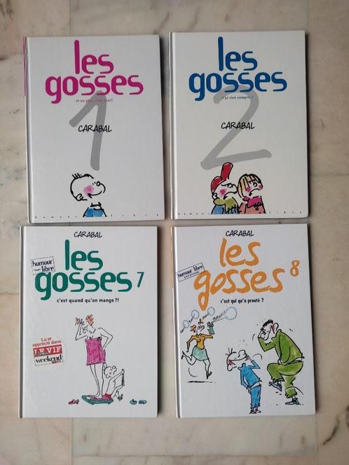 Les Gosses : Tomes 1, 2, 7 et 8 (E.O - à la pièce ou en lot), Boeken, Stripverhalen, Zo goed als nieuw, Meerdere stripboeken, Ophalen of Verzenden