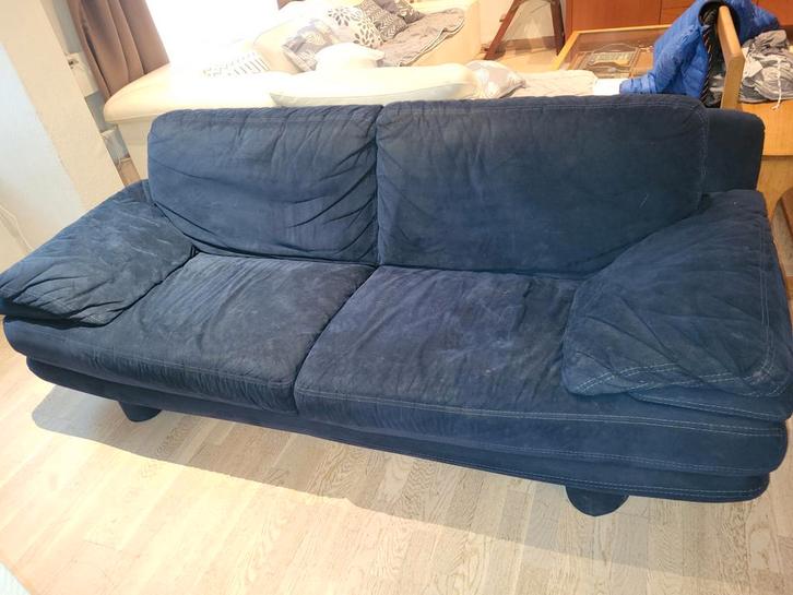 Fauteuil 3 places en alcantara, Maison & Meubles, Canapés | Salons, Enlèvement