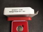2021 Monaco, Postzegels en Munten, Munten | Europa | Euromunten, Ophalen of Verzenden, Monaco, 2 euro