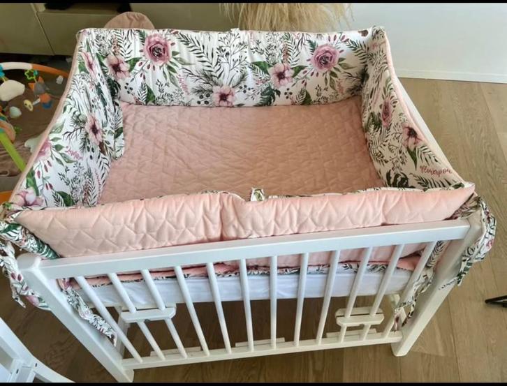 Park, Kinderen en Baby's, Babyparken, Zo goed als nieuw, Rechthoekig, In hoogte verstelbaar, Boxkleed, Ophalen