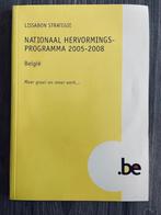 Lissabonstrategie België 2005 boek, Zo goed als nieuw, Politiek en Staatkunde, Ophalen, Kanselarij