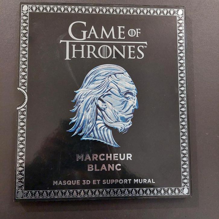 Game of Thrones - witte wandelaar - 3D-MASKER, Boeken, Fantasy, Nieuw, Ophalen of Verzenden