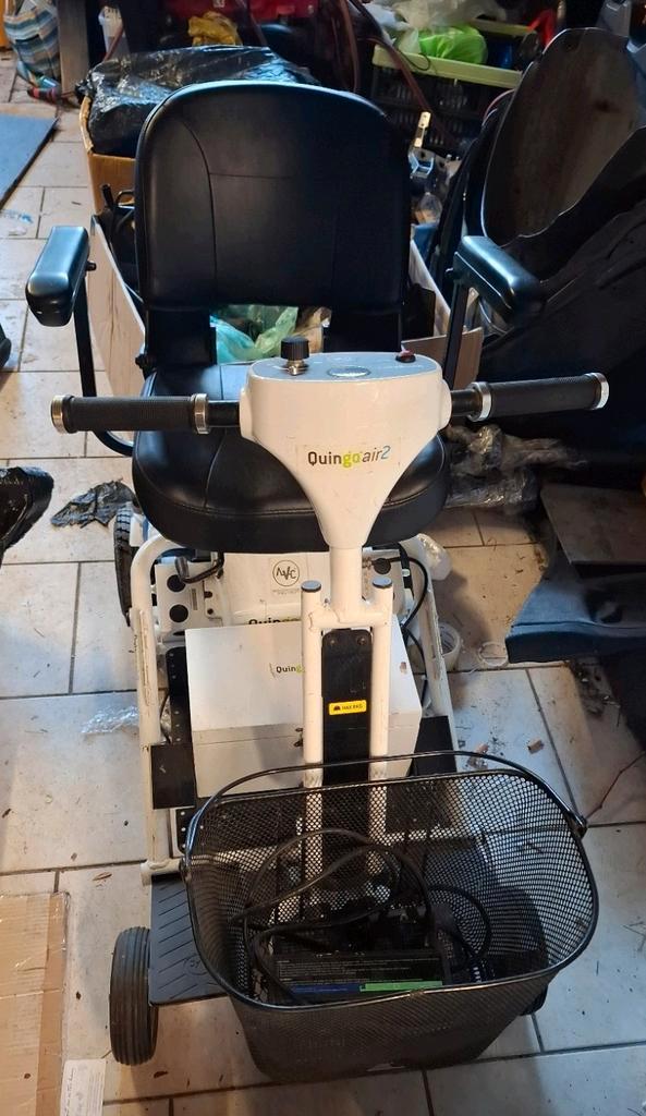 Quingo Air 2 elektrische 5-wiel scooter – Batterijen op, Diversen, Rolstoelen, Ophalen