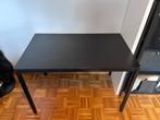Table Ikea SANDSBERG noire, Huis en Inrichting, 50 tot 100 cm, 100 tot 150 cm, Gebruikt, Rechthoekig