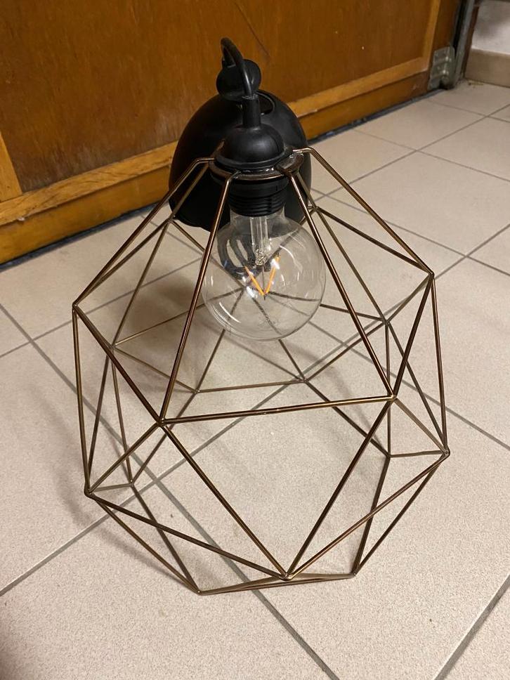 abat-jour en métal, Maison & Meubles, Lampes | Plafonniers, Comme neuf, Métal, Enlèvement ou Envoi