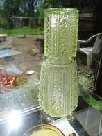 Carafe de nuit ouraline  avec son verre - Verrerie Scailmont, Antiek en Kunst, Antiek | Glaswerk en Kristal, Ophalen of Verzenden