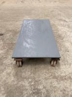 VERHUISKAR 1200KG DRAGEND/4 ZWENKWIELEN, Ophalen of Verzenden, Zo goed als nieuw