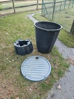 Regenton met voet en deksel, Tuin en Terras, Regentonnen, Ophalen, Gebruikt