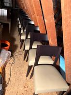Eettafelstoelen, Huis en Inrichting, Stoelen, Bruin, Zo goed als nieuw, Vijf, Zes of meer stoelen, Ophalen