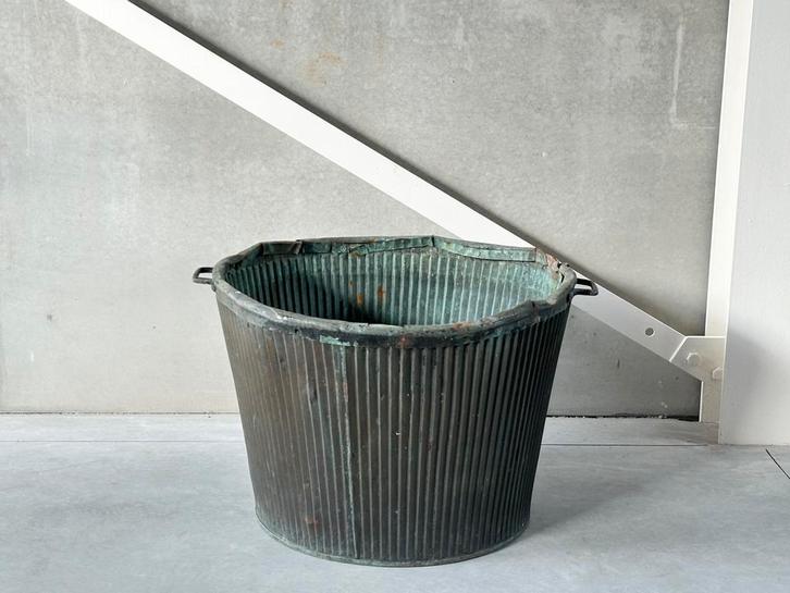 Antieke koperen ton, Antiek en Kunst, Antiek | Brons en Koper, Koper, Ophalen