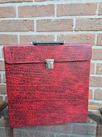 Vintage vinylplatenkoffer, Enlèvement ou Envoi