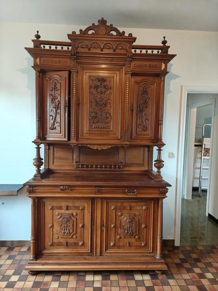 buffetkast in Henri II-stijl, Antiek en Kunst, Antiek | Meubels | Kasten, Ophalen