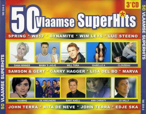 50 Vlaamse Superhits (3CD), Cd's en Dvd's, Cd's | Nederlandstalig, Zo goed als nieuw, Ophalen of Verzenden
